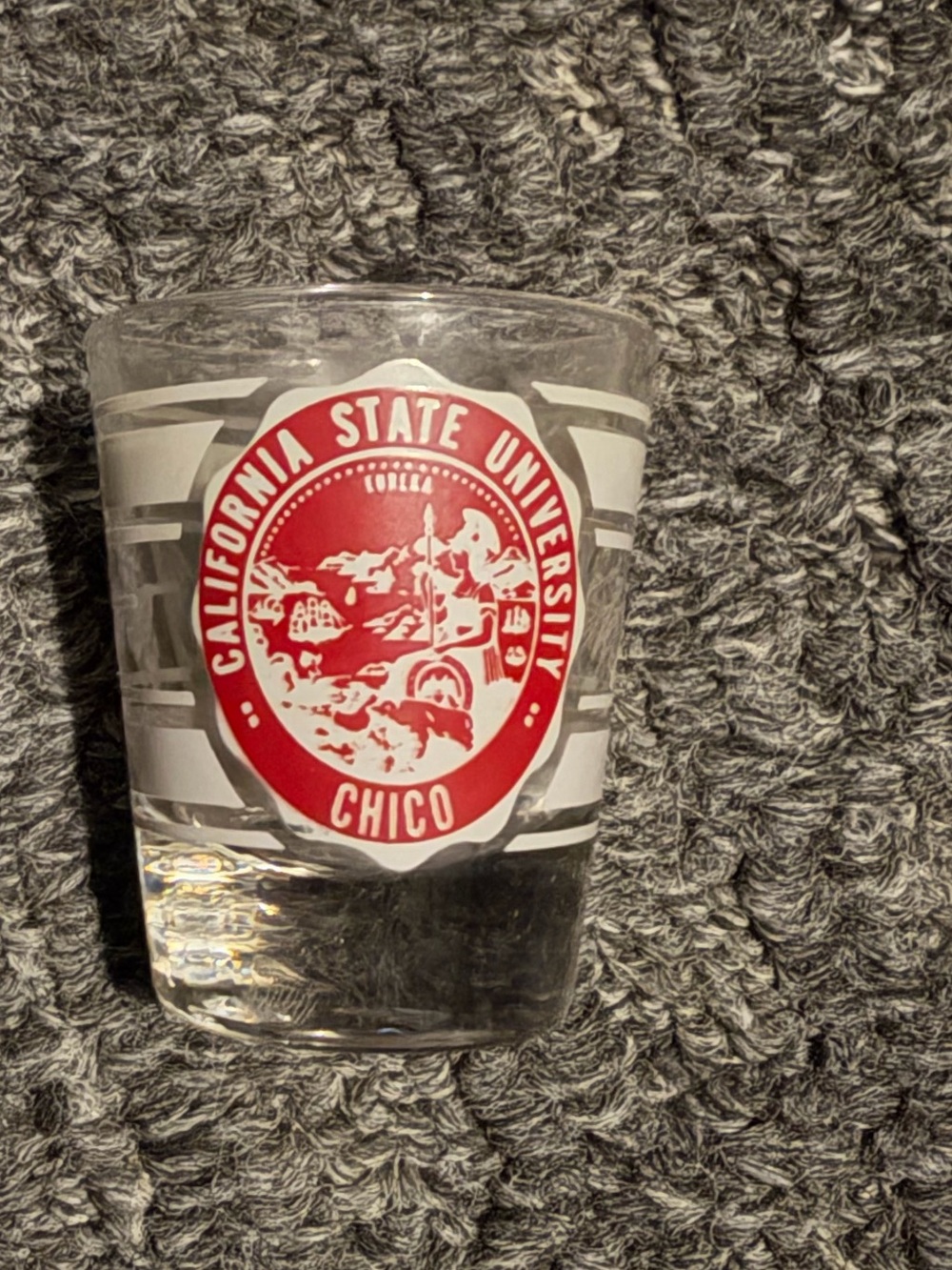 California state university Chico shot glass
